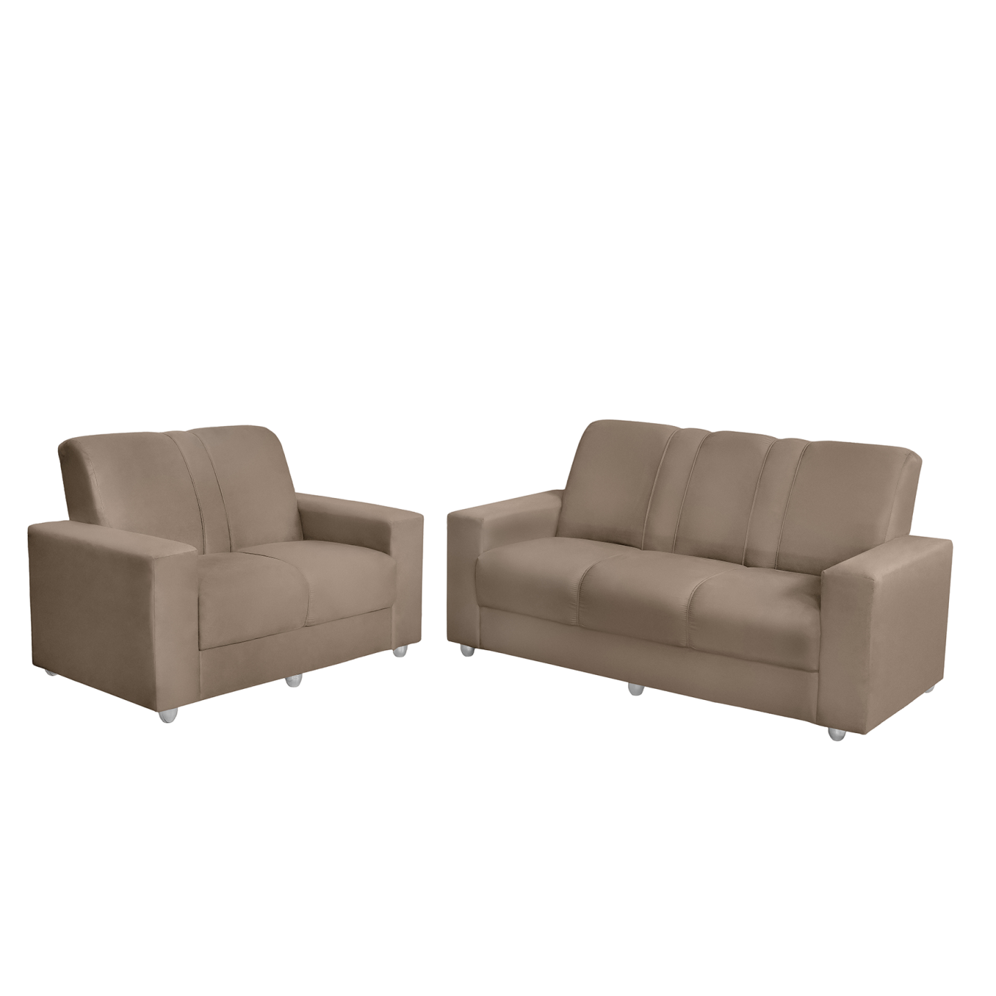 ゅーぅ ソファ Sofá Retrátil Reclinável Zurique Suede Velut com Molas