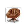 Poltrona decorativa Califórnia 01 Lugar com Pillow  ambiente - Sofá Casa