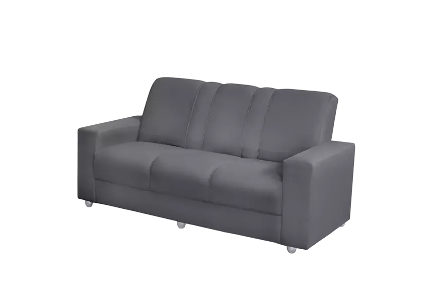 Sofá 1,74m 3 Lugares Suede Roma
