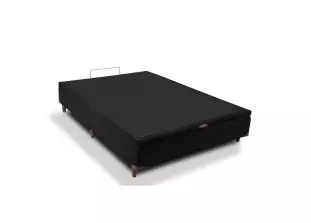 Base Box Baú Casal Preto Califórnia