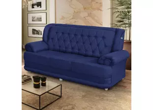 Sofá 2,00m 3 Lugares Suede Filadélfia