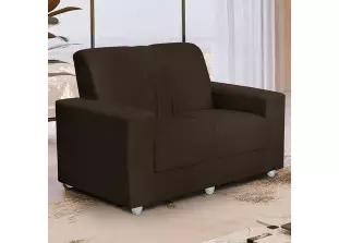 Sofá 1,24m 2 Lugares Suede Roma