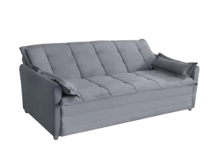 Sofá Cama 2,00m 3 Lugares Suede Vienna