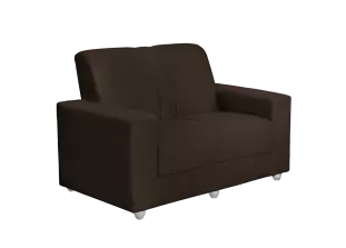 Sofá 1,24m 2 Lugares Suede Roma